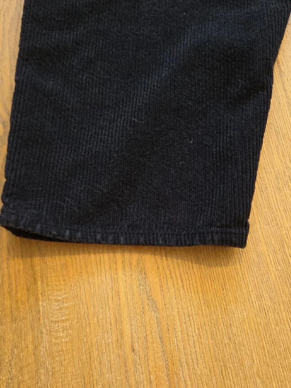 Empyre Black Corduroy Pants — Relaxed Straight Fit